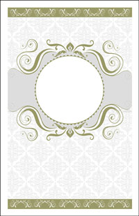 Wedding Program Cover Template 13E - Graphic 3